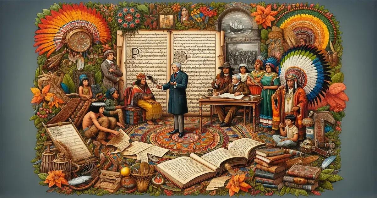 A ligação entre a língua portuguesa e os dialetos indígenas do Brasil