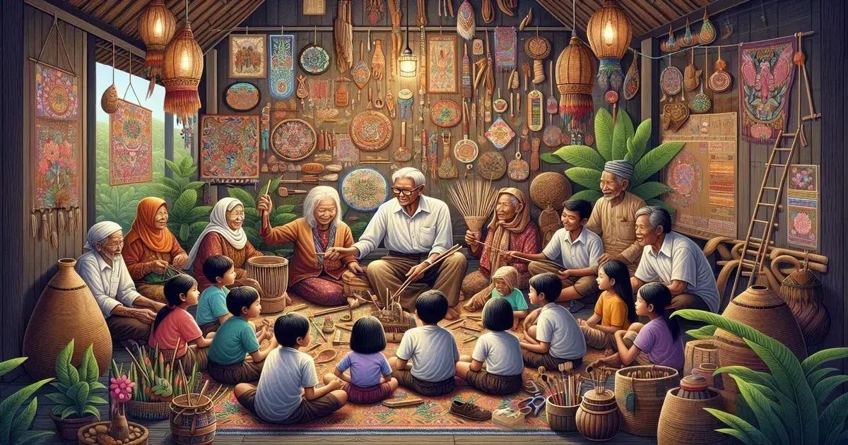 A troca de saberes entre gerações nas escolas rurais e a preservação cultural